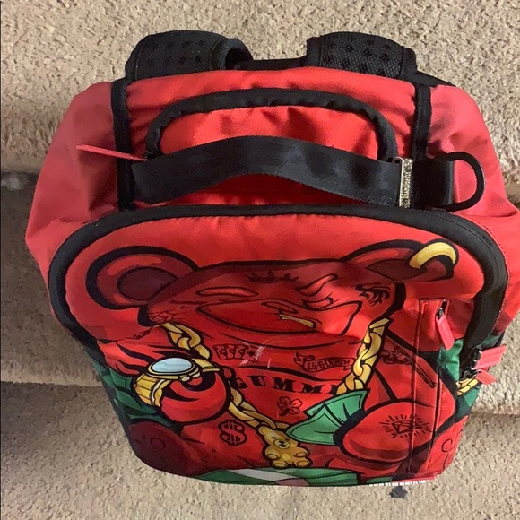 NBA Young Boy x Spray Ground Diablo Bear BackPack - Picture 5 of 5